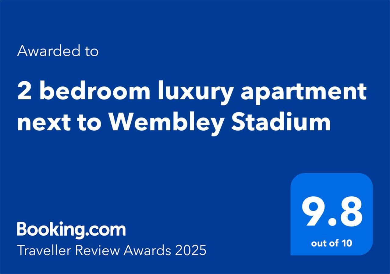 2025 Award Winning - 2 Bedroom Luxury Apartment Next To Wembley Stadium Лондон Екстериор снимка